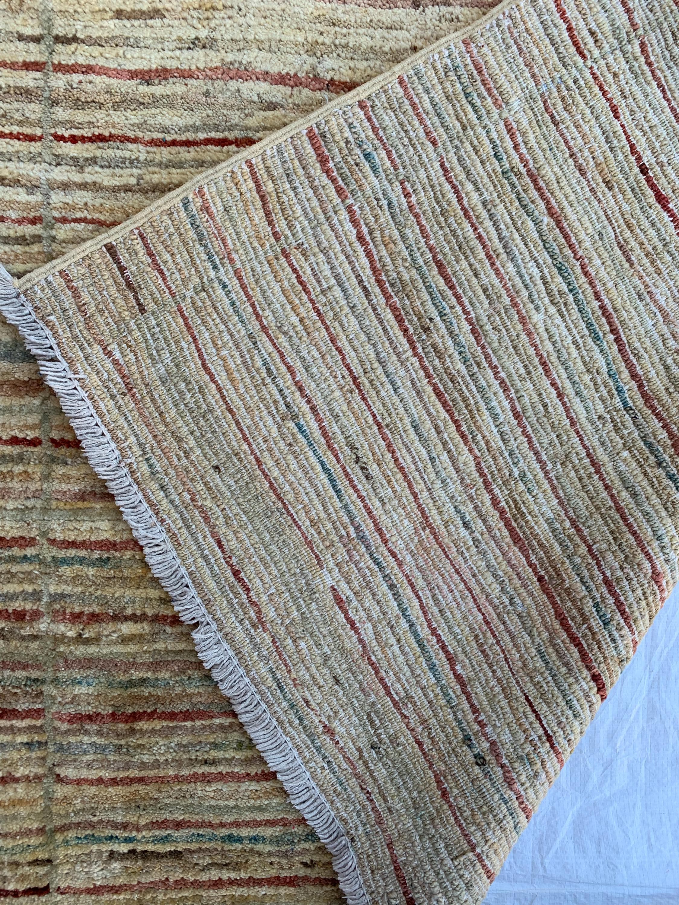 3x6 Vintage Gabba Rug – Handmade Afghan Wool Carpet, Tribal Boho Area Rug, Rustic Decor, Perfect For Farmhouse 6x3.4 ft