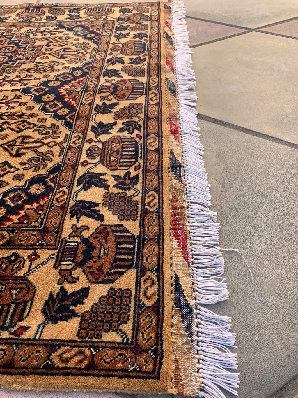 4×6 Bronze Beljik Naksha Handwoven Rug–Traditional Wool Carpet, Oriental Tribal Area Rug, Afghan Decorative Rug, Rug For bedroom 6.2×4.1 ft