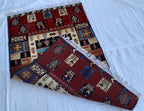 Handmade Oriental Rug – 5.5x3.3 ft–Floral Wool Carpet, Traditional Persian-Style Area Rug, Elegant Boho Decor, Living Room Rug, Bedroom Rug