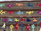 Afghan War Kilim 5.1x4.2 ft–Handwoven Wool Rug with Tanks, Helicopters & Planes–Tribal Conflict Art Decor, Perfect Rug for Kids Room