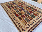 7x10 Authentic Afghan Handmade Ayni Rug – Traditional Craftsmanship & Timeless Design, Rug for Living Room, Bedroom Rug 9.10x6.8 ft