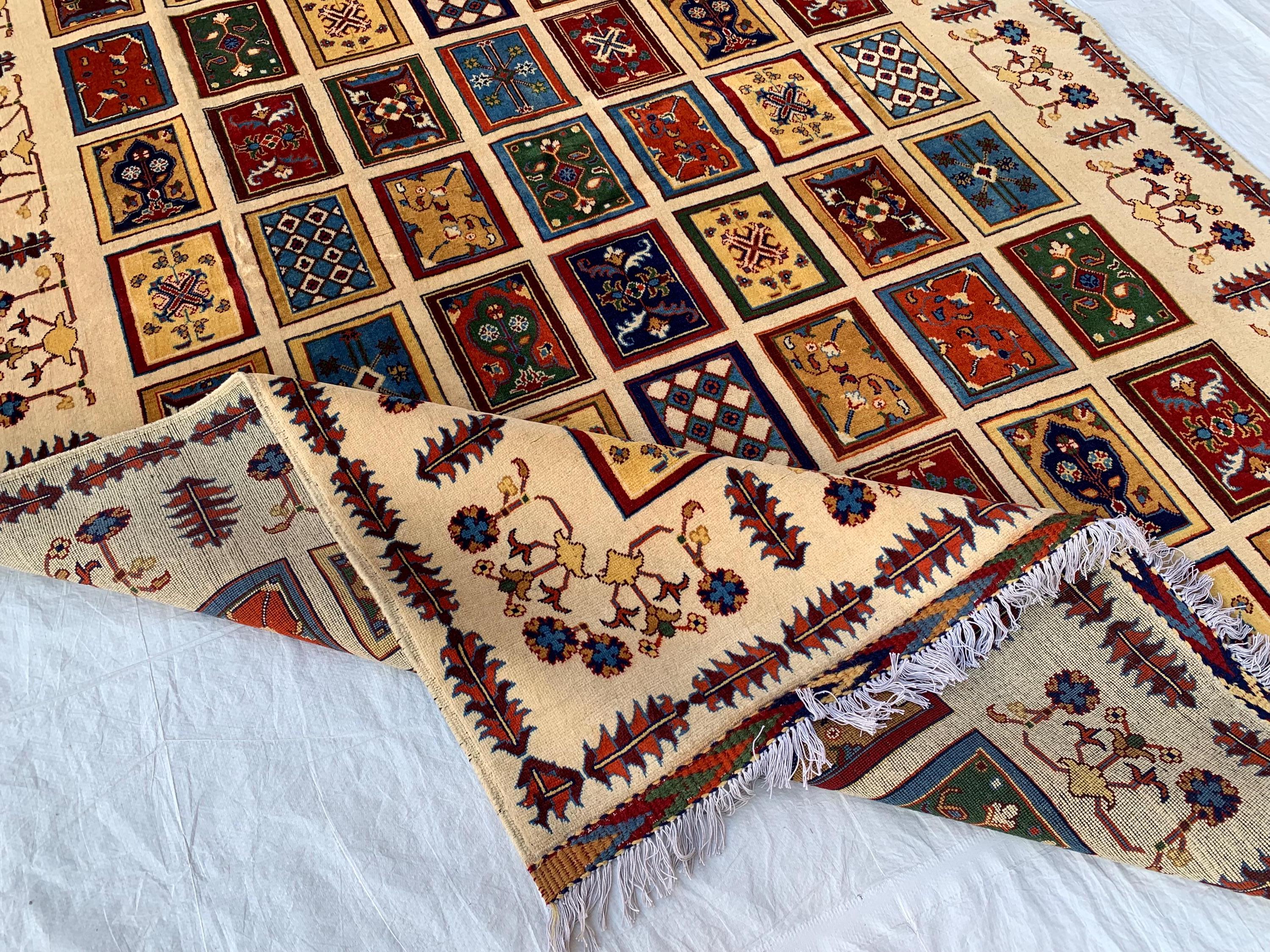 7x10 Authentic Afghan Handmade Ayni Rug – Traditional Craftsmanship & Timeless Design, Rug for Living Room, Bedroom Rug 9.10x6.8 ft