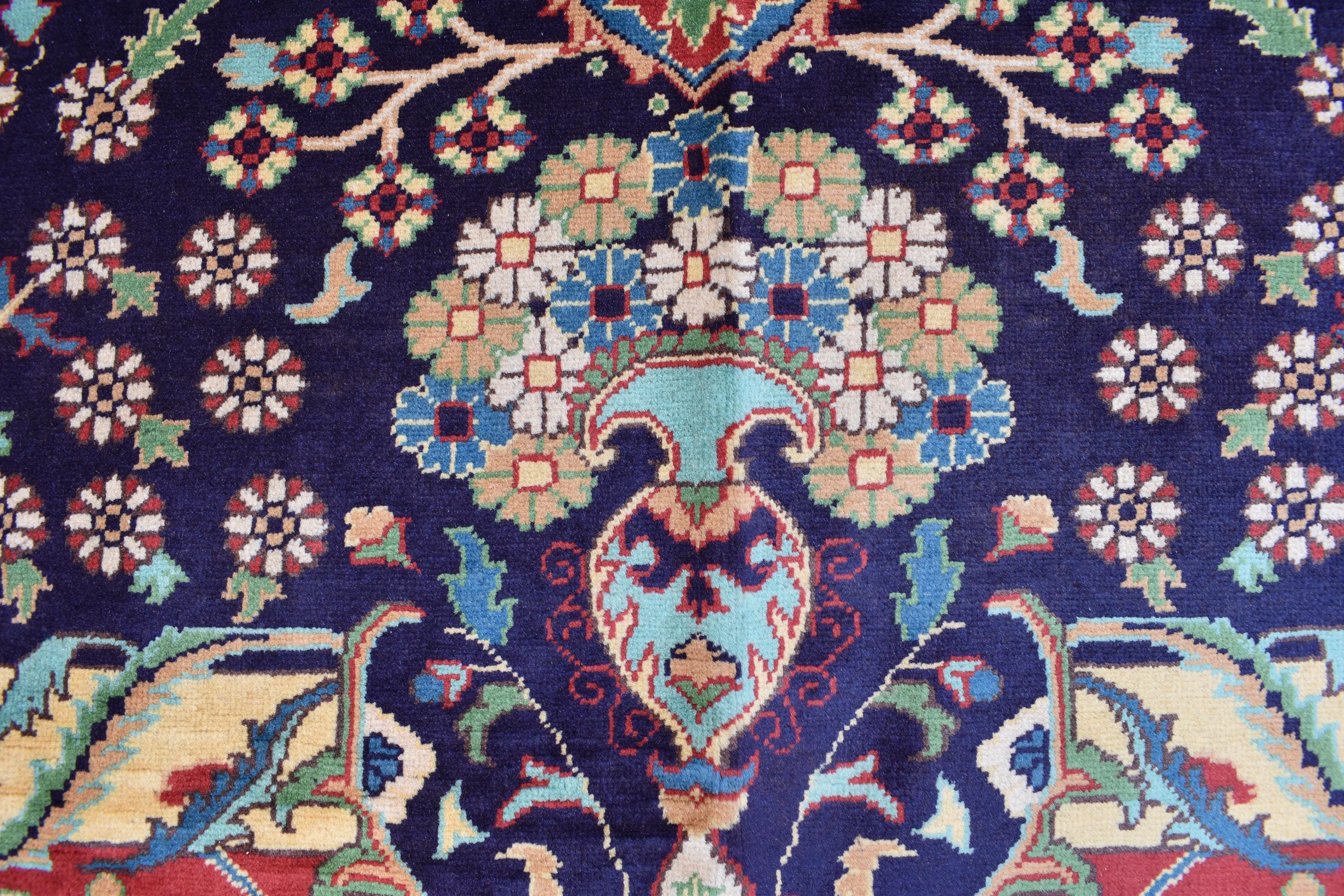 7x10 Stunning Rezmahi Rug – Handmade Persian Tribal Design – Perfect for Living Rooms, Large Spaces–Durable Wool, Free Shipping, 6.7x9.9 ft
