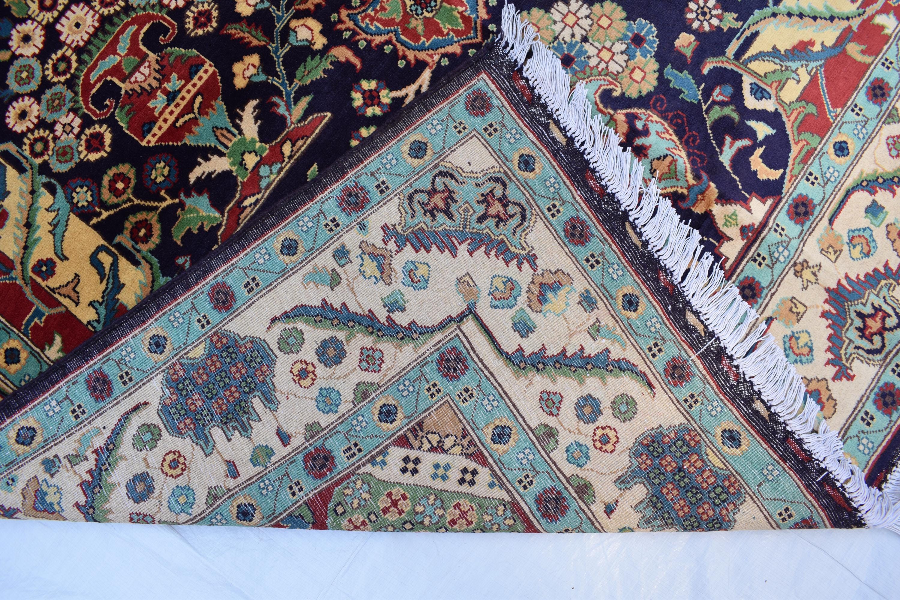 7x10 Stunning Rezmahi Rug – Handmade Persian Tribal Design – Perfect for Living Rooms, Large Spaces–Durable Wool, Free Shipping, 6.7x9.9 ft