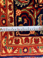 5x7 Handmade Khorjin Rug 6.8x4.11 ft – Tribal Wool Area Rug | Geometric Carpet | Oriental Afghan Decor | Living Room or Office Floor Rug