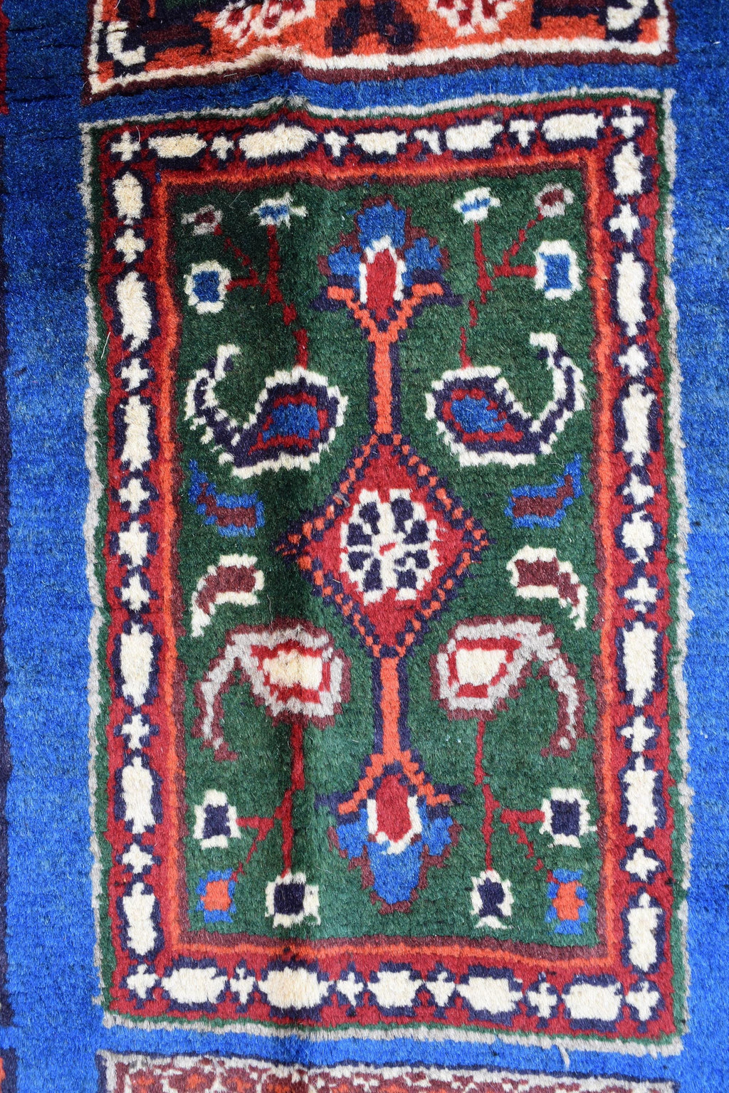 3x6 Handmade Navy Blue Ayni Rug – Timeless Elegance for Modern Interiors, Perfect for Bedroom, Living room and Hallways 3.1x5.7 ft