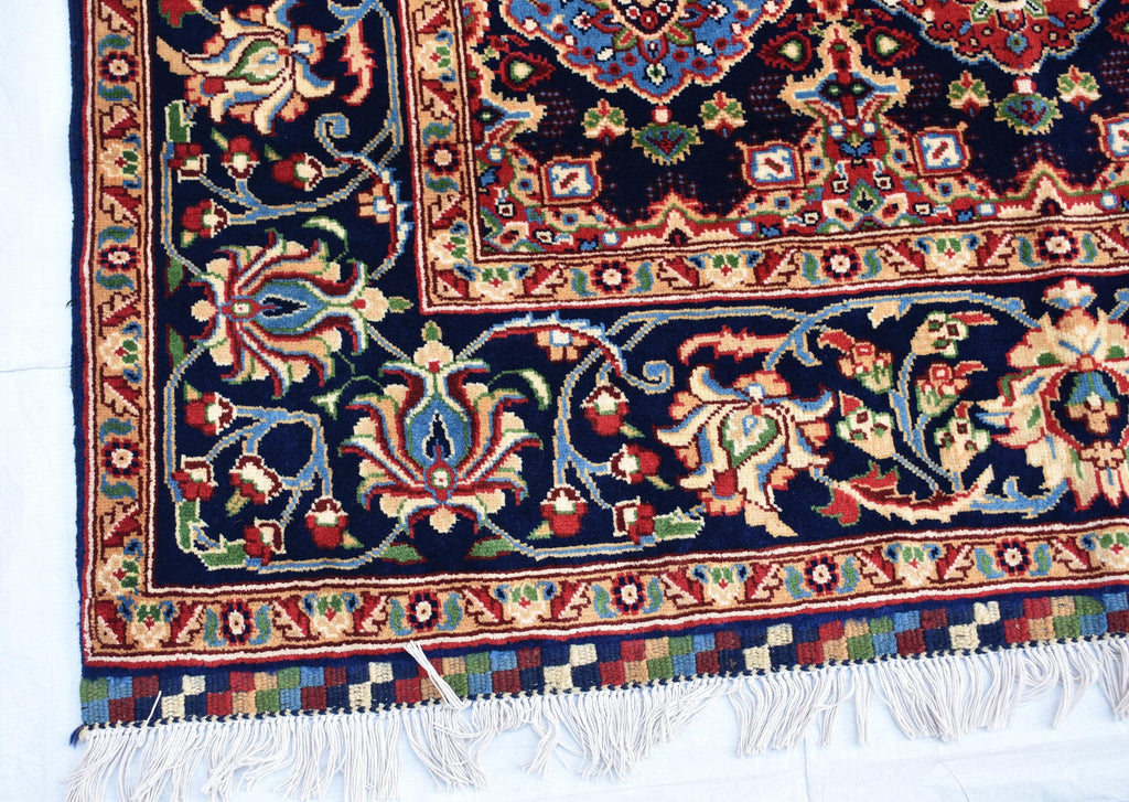 5x7 Handmade Abresham Afghan Rug–Colorful Rug, Traditional Geometric Design, Wool Carpet, Persian Home Style, Perfect for Living room 5x6.10