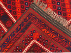 6x10ft, Large Vintage Terracotta Kilim Rug, Turkmen Rug, Afghan Handmade Wool Rug, Living Room Rug, Bedroom Rug 290x198 cm