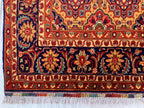 5x7 Handmade Khorjin Rug 6.8x4.11 ft – Tribal Wool Area Rug | Geometric Carpet | Oriental Afghan Decor | Living Room or Office Floor Rug