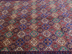 8x12Ft, Afghan Kashi Rug – Large Handmade Wool Tribal Carpet |Oriental Area Rug |Traditional Afghan Wool Rug for Living Room or Office Decor