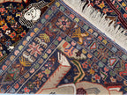 Laila Majnu Pictorial Rug – 4x7ft, Antique Handwoven Persian Carpet, Classic Design, Traditional Area Rug, Fine Wool, Decorative Home Accent