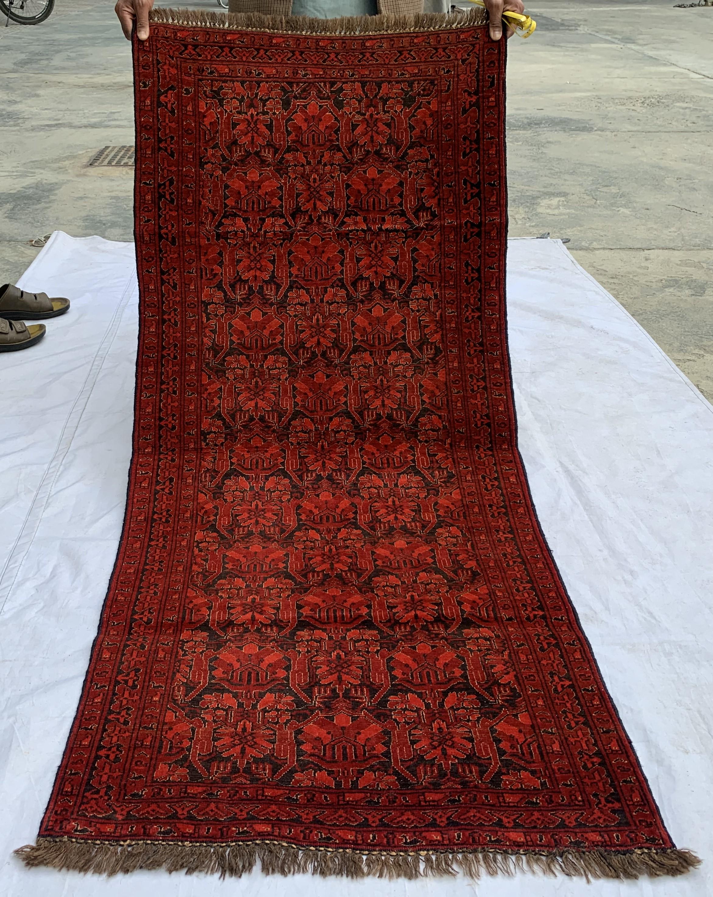 2'8x5'10 Vintage Turkmen Murchak Hallway Rug – Handwoven Tribal Runner, Boho Wool Rug, Oriental Narrow Rug, Rustic Entryway Decor 178x68 cm