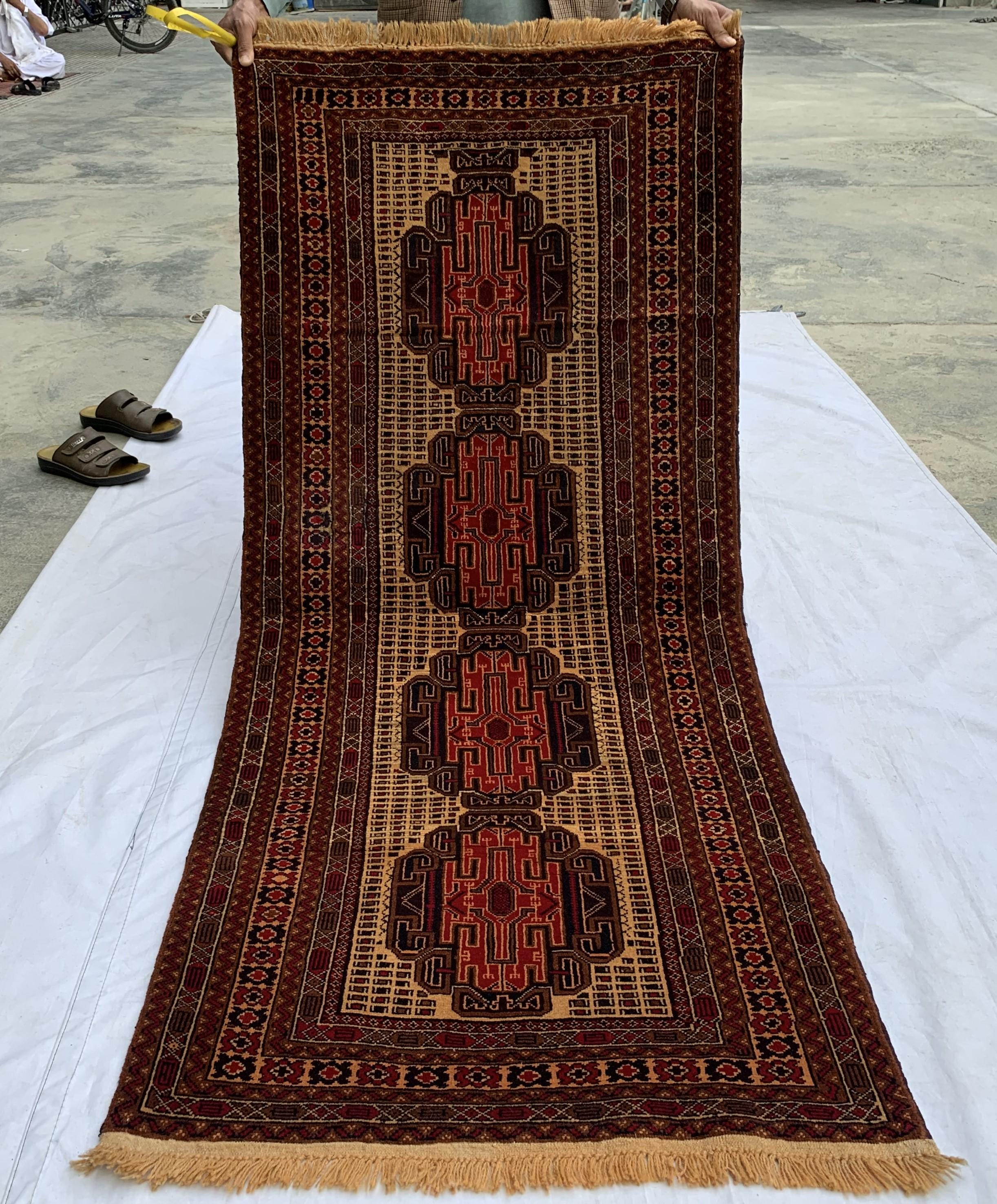 2'9x6'10ft, Vintage Kurki Hallway Runner Rug – Handwoven Tribal Wool Rug, Narrow Boho Runner, Rustic Entryway Carpet, Oriental Area Rug