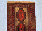 2'9x6'10ft, Vintage Kurki Hallway Runner Rug – Handwoven Tribal Wool Rug, Narrow Boho Runner, Rustic Entryway Carpet, Oriental Area Rug