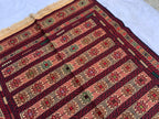 Vintage Kilim Runner Rug 3'10"x6'6" – Handwoven Herati Maliki Wool Rug – Persian Style Area Rug for Living Room or Bedroom – Boho Decor