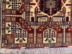 3x10 Afghan Turkmen Runner– Gandum Naksha High Pile Wool Rug –Handmade Hallway Carpet –Tribal Long Runner – Best Quality Afghan Rug 296x87cm