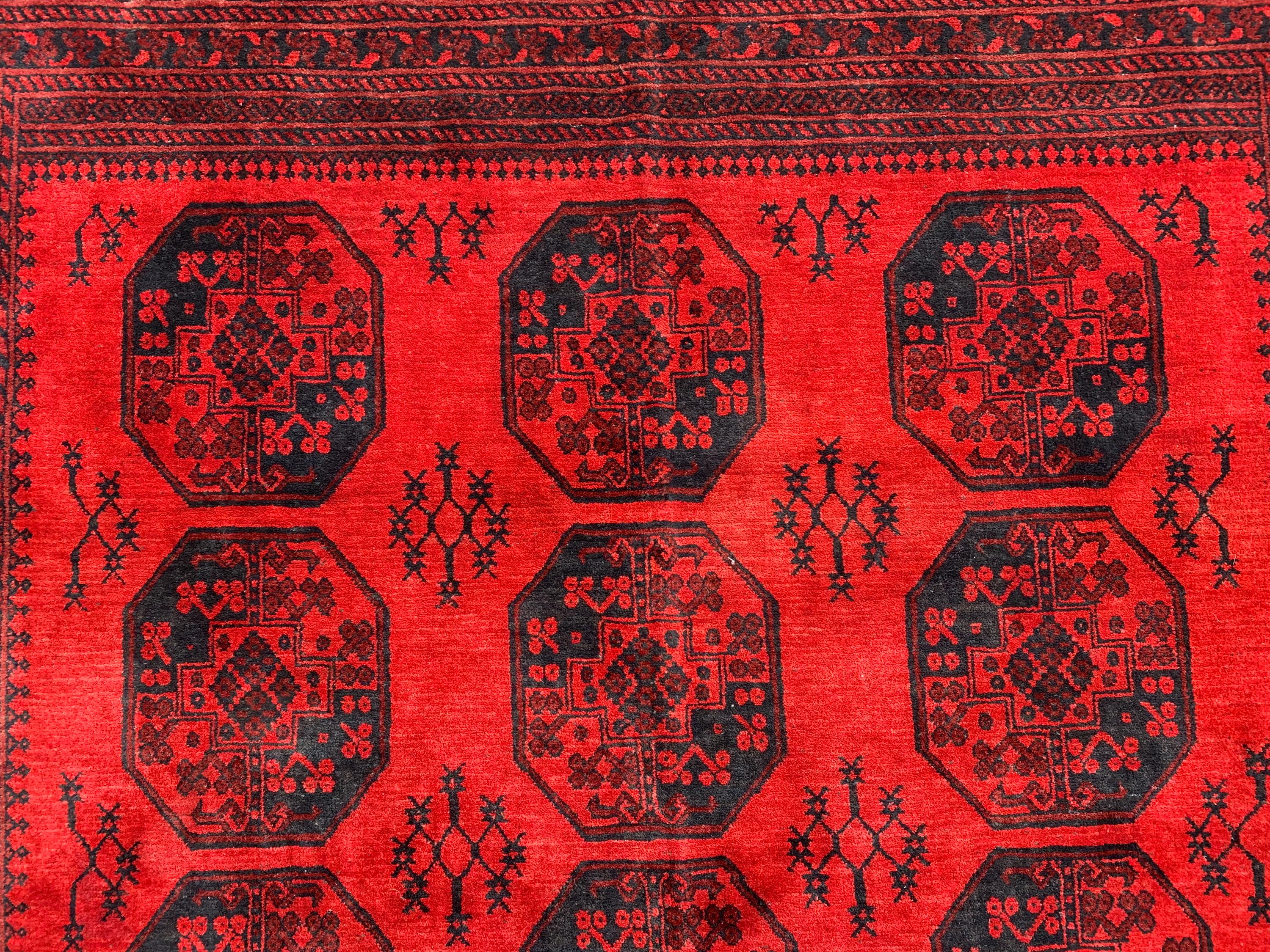 Vintage Filpie Rug 7x10Ft –Handwoven Tribal Wool Area Rug, Geometric Oriental Carpet, Boho Home Decor, Collectible Unique Rug 298x196cm