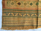 80-Year-Old Vintage Herati Kilim Rug 5.5x3.8 ft | Antique Afghan Flatweave | Collectible Tribal Carpet | Boho Area Rug or Farmhouse rug
