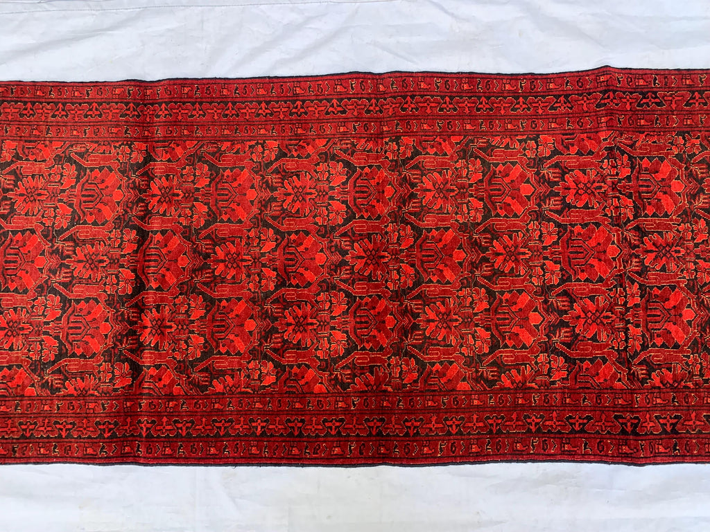 2'8x5'10 Vintage Turkmen Murchak Hallway Rug – Handwoven Tribal Runner, Boho Wool Rug, Oriental Narrow Rug, Rustic Entryway Decor 178x68 cm