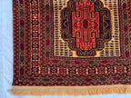 2'9x6'10ft, Vintage Kurki Hallway Runner Rug – Handwoven Tribal Wool Rug, Narrow Boho Runner, Rustic Entryway Carpet, Oriental Area Rug