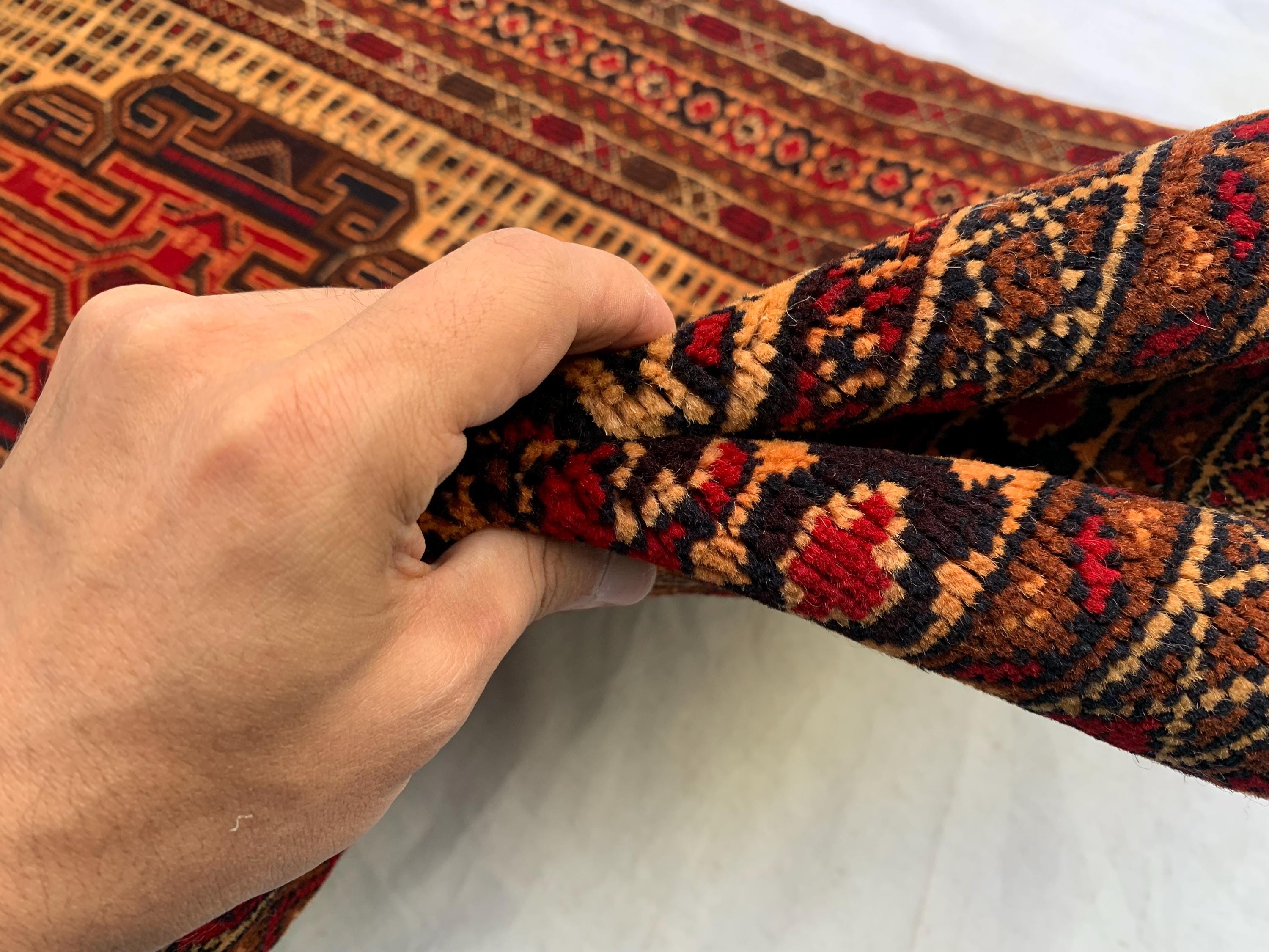2'9x6'10ft, Vintage Kurki Hallway Runner Rug – Handwoven Tribal Wool Rug, Narrow Boho Runner, Rustic Entryway Carpet, Oriental Area Rug