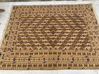 4'9x6'3ft, Herati Kilim Rug – Handmade Flatweave Wool Area Carpet | Persian Tribal Geometric Boho Decor | Large Woven Rug for Living Room