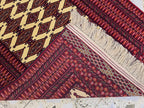 3x5 Zahir Shahi Afghan Handmwoven Rug, Turkmen Wool Wall Hanging Decorative Rug, Perfect for Living Room Decor, Office Or Bedroom Decor