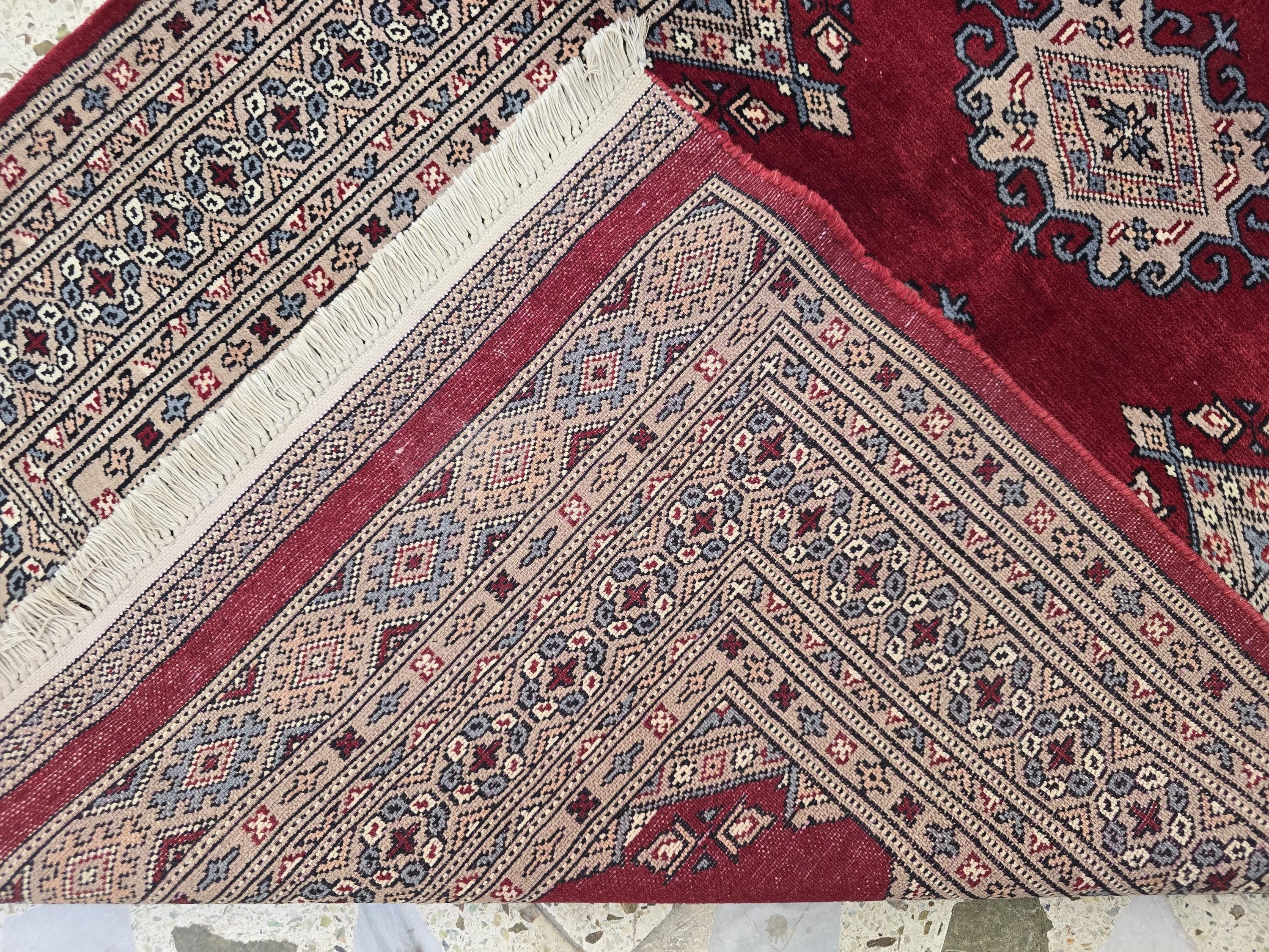 3x5 vintage Afghan Handwoven Rug, Turkmen Wool Area Rug, Geometric Tradition Pattern, Wall Hanging Decor, Entrance Rug, Bedroom Rug