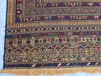 7x10 Beljik Kilim Afghan Handwoven Rug, Turkmen Herati Wool Large Area Rug, Boho Home decor Rug for living room, Bedroom Rug 294x208