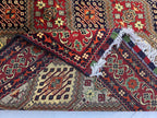 5x7 Soft Afghan Handmade Carpet, Turkmen Oriental Wool Area Rug, Boho Home Decor, Rug for Living Room, Bedroom Rug, Office Rug 150x200 cm