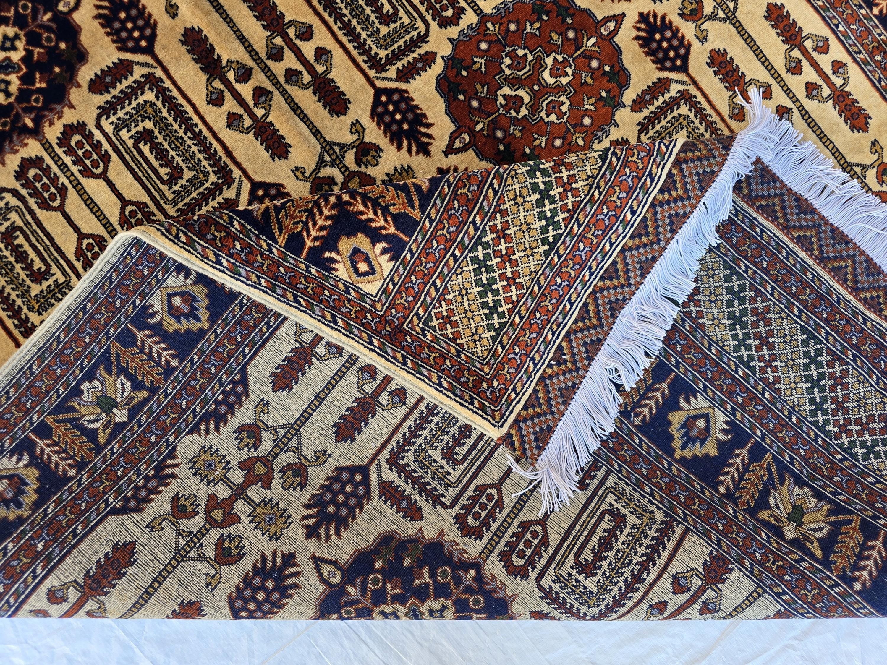 5x7 Stunning Afghan Handwoven Rug, Turkmen Oriental Wool Area Rug, Rug For Living Room, Bedroom Rug, Home Decor Rug
