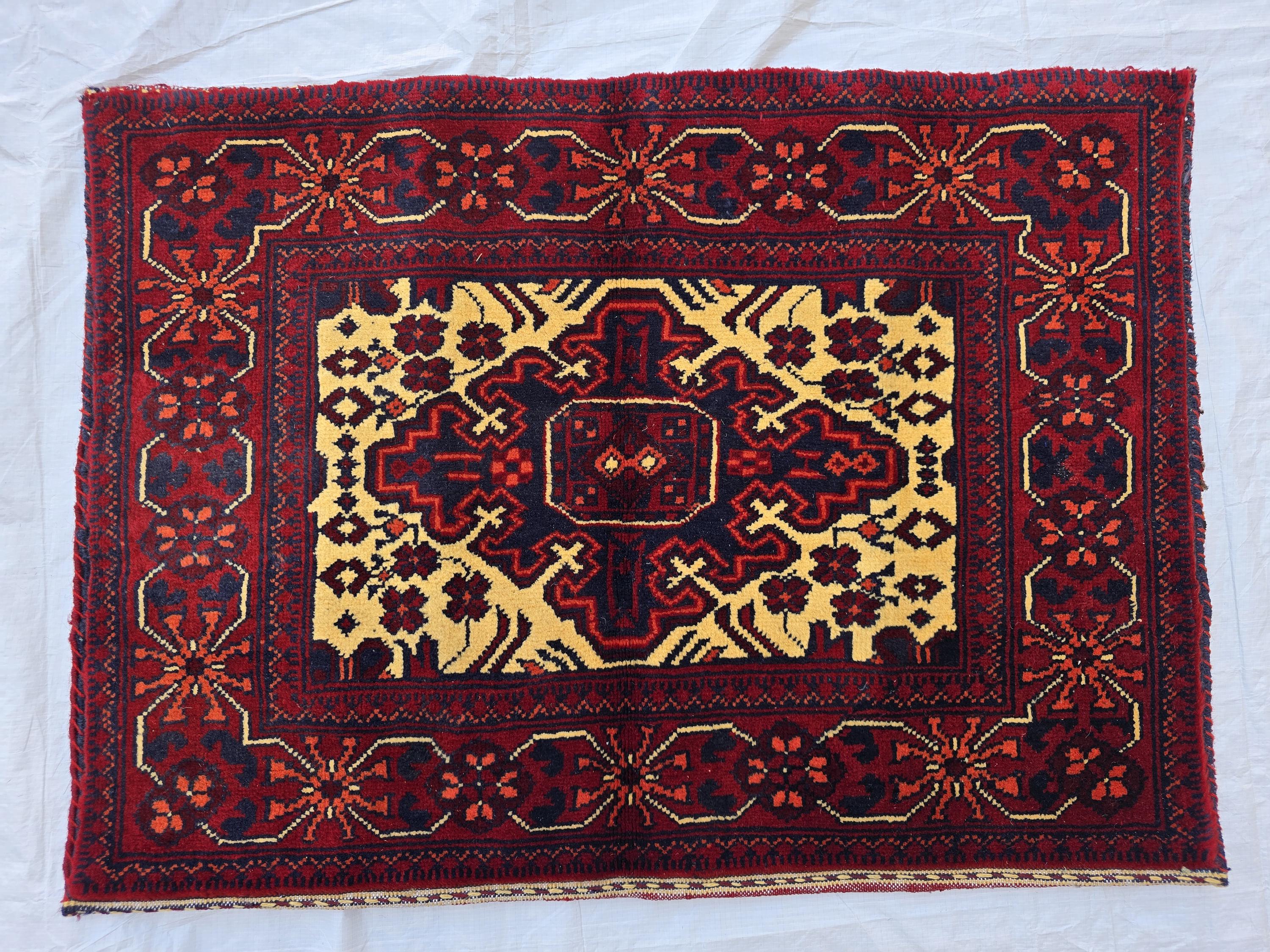 Set of Six Afghan Handwoven Pillow Covers, Afghan Balisht Home Decor, Turkmen Wool Cushion Covers Living Room or Bedroom Tribal Decor