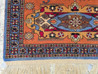 5.9x4.1 Handmade Persian Afghan Famous Building, Perfect for Office Decor, Afghan Restaurant's, Embassies also for Living Room Decor