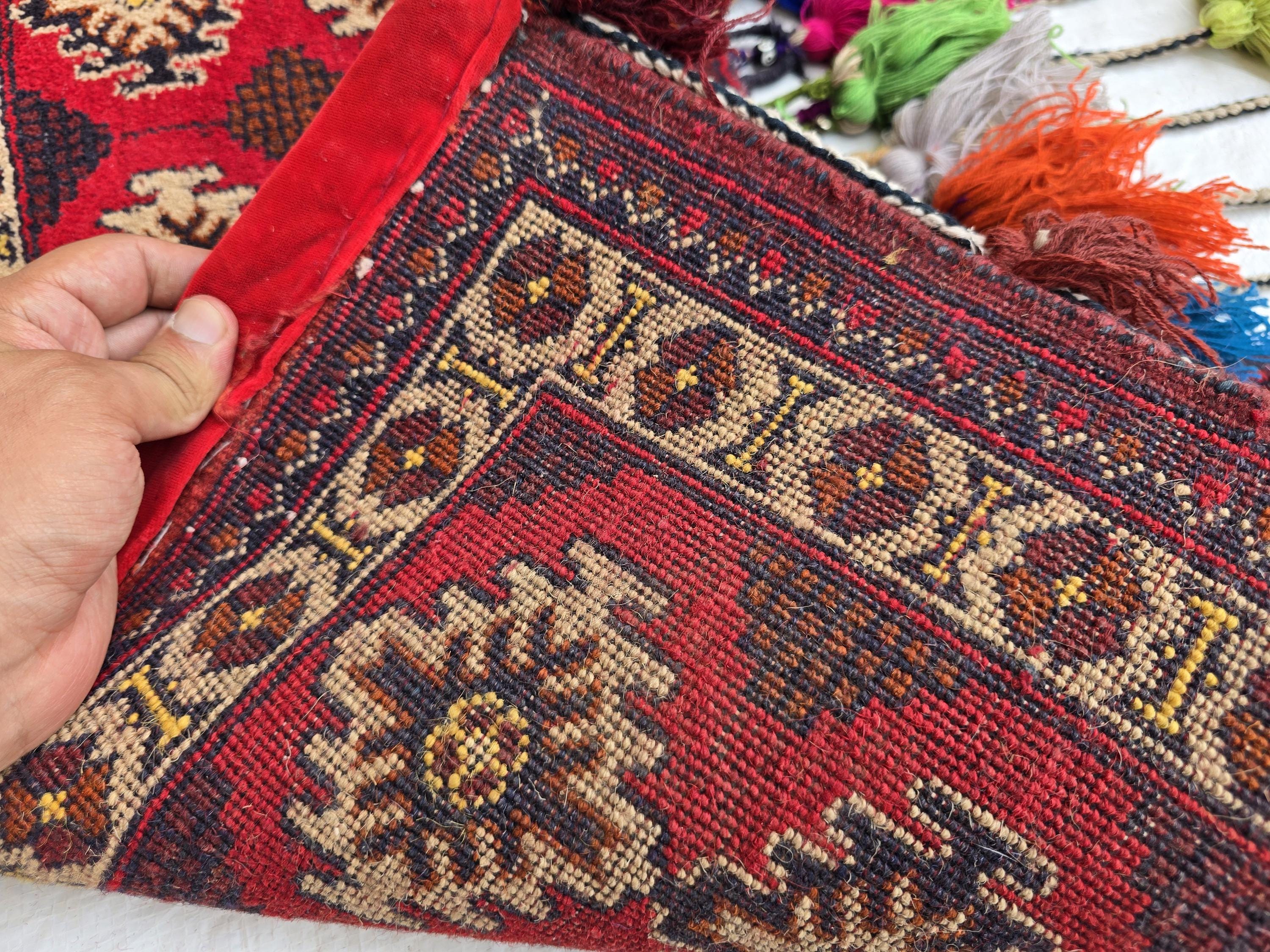 5ft Beautiful Afghan Tribal Wall Hanging Jallarr, Turkmen Wool Home Decor, Living Room Decor, Bedroom Decor, Office Decor