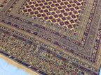 7x10 Beljik Kilim Afghan Handwoven Rug, Turkmen Herati Wool Large Area Rug, Boho Home decor Rug for living room, Bedroom Rug 294x208