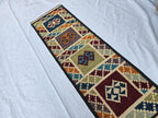 2x6 Handwoven Afghan Tribal Flatweave Kilim Runner, Turkmen Geometric Wool Rug, Hallway Rug, Narrow Rug, Kitchen Decor, Home Decor Rug