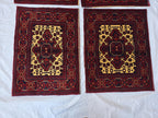 Set of Six Afghan Handwoven Pillow Covers, Afghan Balisht Home Decor, Turkmen Wool Cushion Covers Living Room or Bedroom Tribal Decor