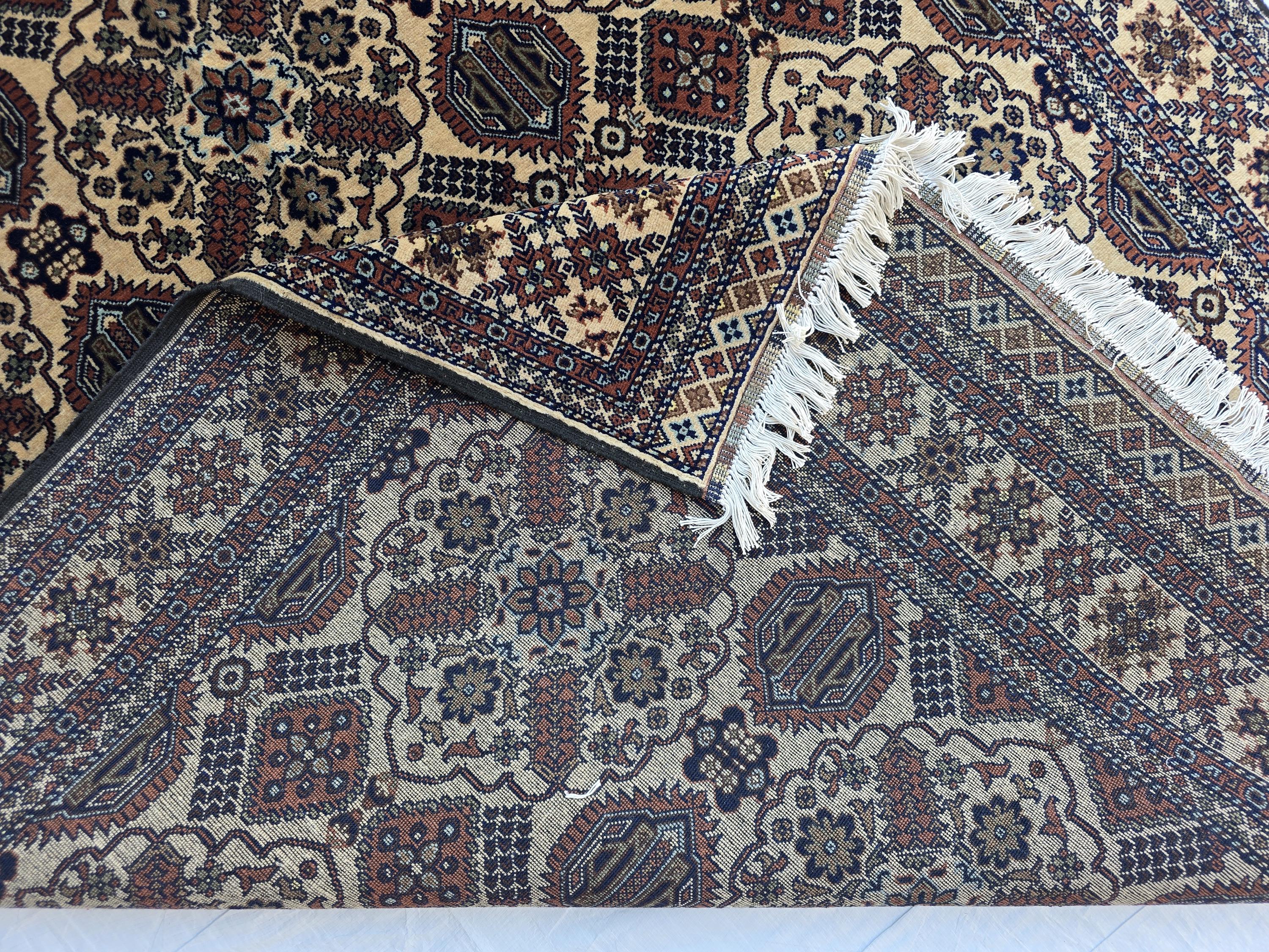 5x7ft Handmade Afghan Carpet, Turkmen Soft Wool Oriental Modern Rug, Boho Home Decor, Rug for Living Room, Bedroom, Office Rug 220x150 cm