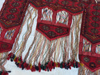 Handwoven Wall Hanging Tapestry – 4ft Wide Tribal Wool Art – Boho Home Decor – Afghan Textile – Rustic Wall Rug, Wall Decor, Doorway Decor