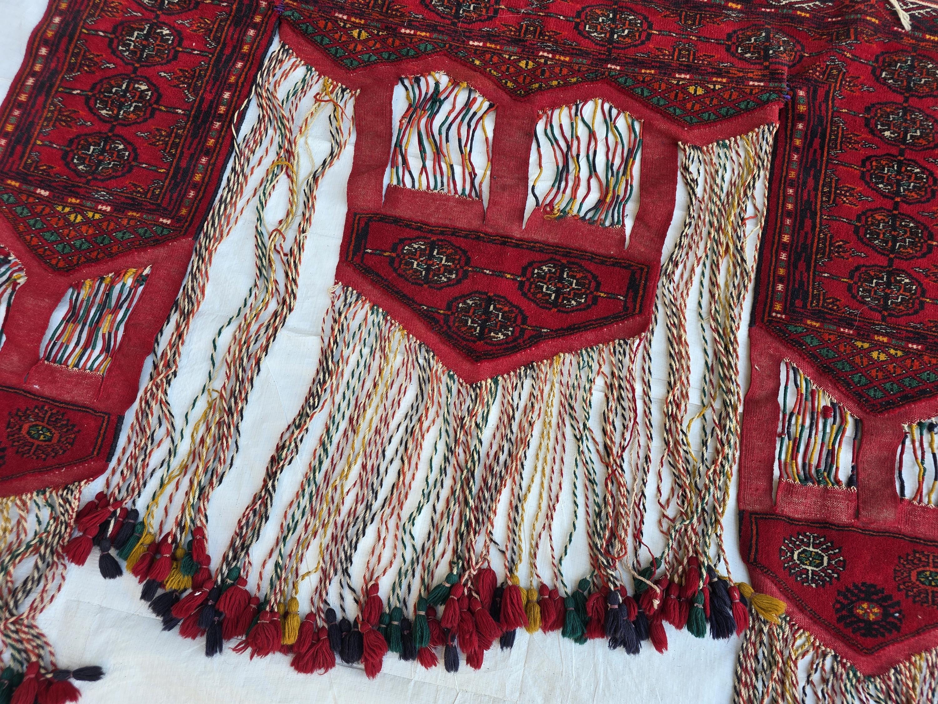 Handwoven Wall Hanging Tapestry – 4ft Wide Tribal Wool Art – Boho Home Decor – Afghan Textile – Rustic Wall Rug, Wall Decor, Doorway Decor