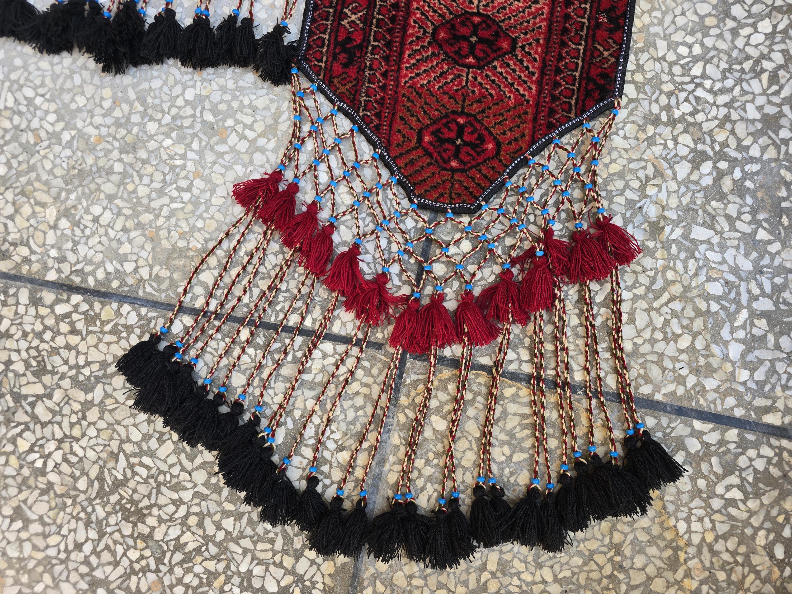 9ft Long Handwoven Beautiful Wall Hanging Tapestry – Boho Tribal Decor, Vintage Afghan Textile, Living Room Decor, Home Decor