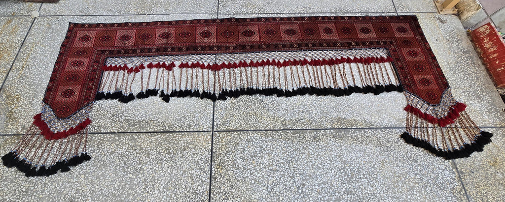 9ft Long Handwoven Beautiful Wall Hanging Tapestry – Boho Tribal Decor, Vintage Afghan Textile, Living Room Decor, Home Decor