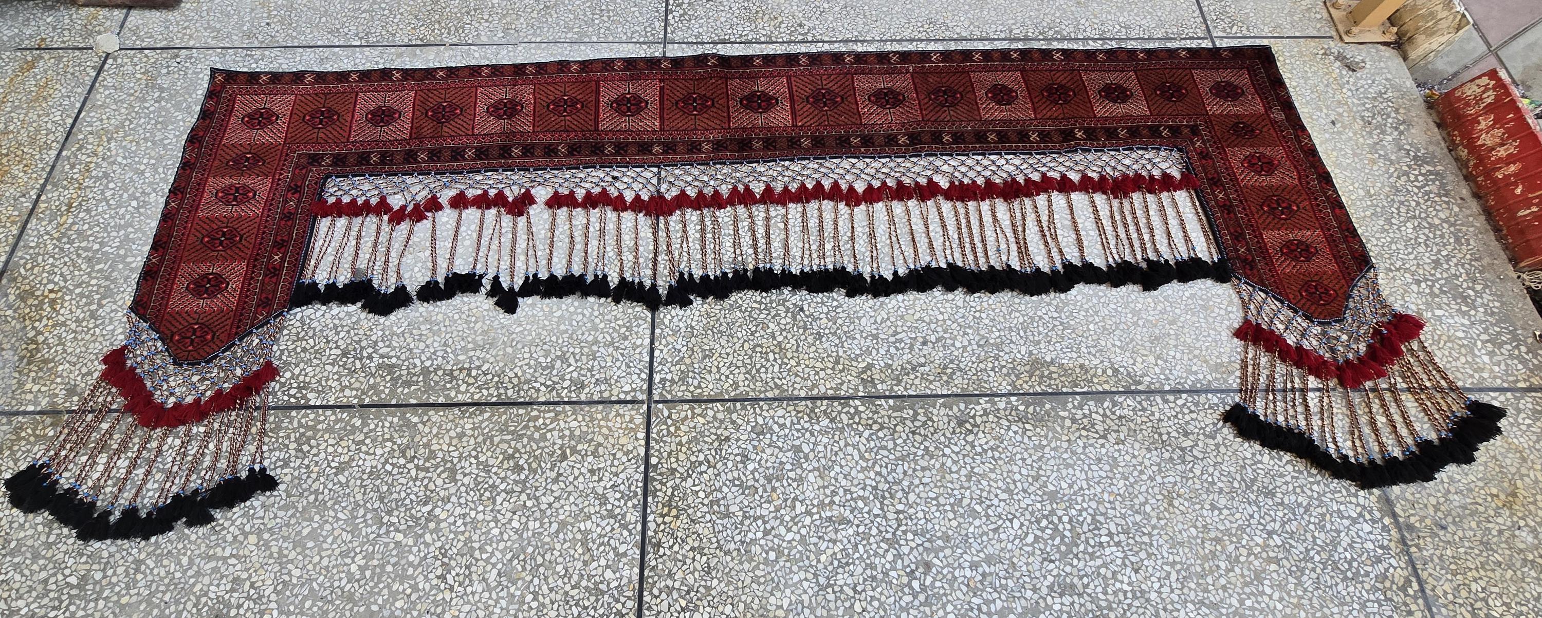 9ft Long Handwoven Beautiful Wall Hanging Tapestry – Boho Tribal Decor, Vintage Afghan Textile, Living Room Decor, Home Decor