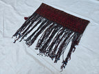 Wall Decor 4x3 Vintage Afghan Wool Tapestry Tribal Wall Hanging with Long Tassels