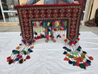 5ft Beautiful Afghan Tribal Wall Hanging Jallarr, Turkmen Wool Home Decor, Living Room Decor, Bedroom Decor, Office Decor