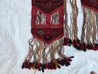 Handwoven Wall Hanging Tapestry – 4ft Wide Tribal Wool Art – Boho Home Decor – Afghan Textile – Rustic Wall Rug, Wall Decor, Doorway Decor