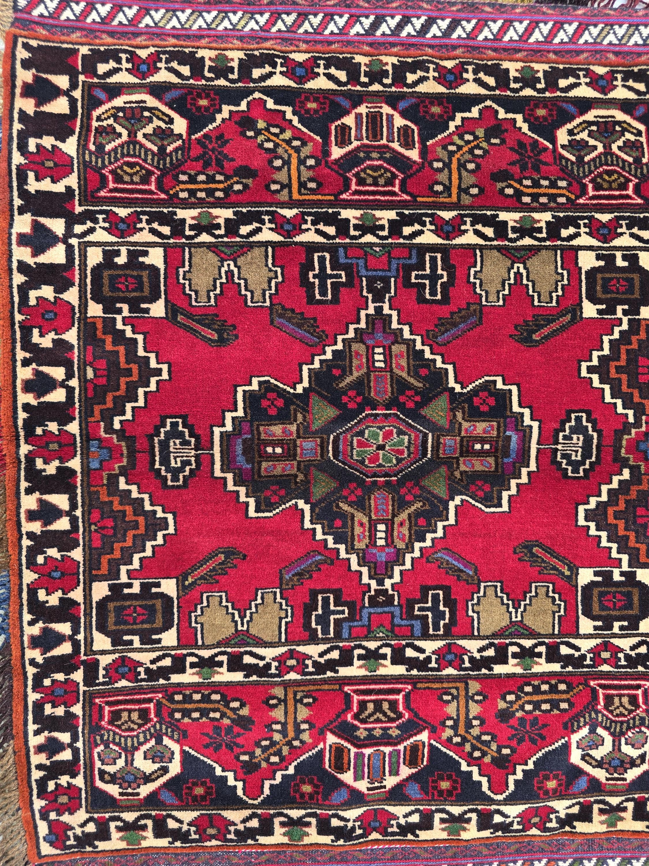 2x2 Vintage Afghan Handmade Wool Cushion, Turkmen Tribal Oriental Pillow Cover, Living Room Decor, Bedroom Decor, Collectible Item