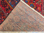 Handmade Afghan Wool Rug 6.10x4.2 ft: Vintage Tribal Oriental Carpet