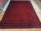10×13 ft Afghan Handmade Wool Rug, Carpet for Living room