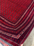 10×13 ft Afghan Handmade Wool Rug, Carpet for Living room